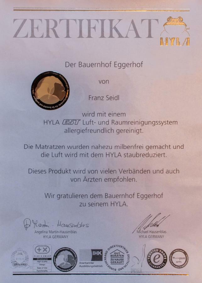 Appartment Eggerhof ザールフェルデン・アム・シュタイナーネン・メアー エクステリア 写真